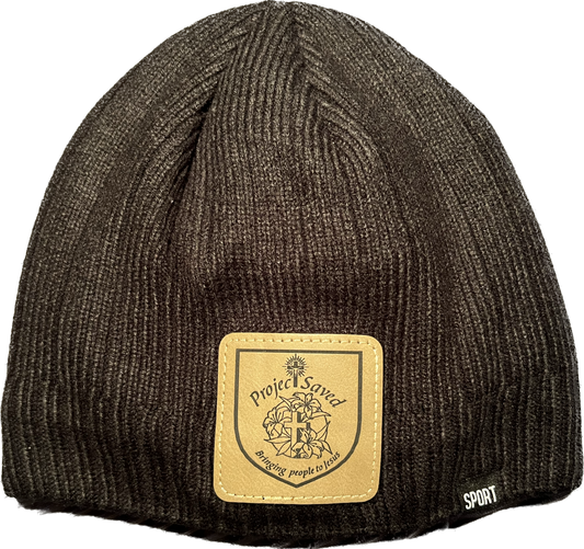 Project Saved Square Patch Beanie